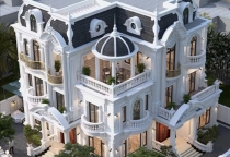 Xây biet thự binh tân 